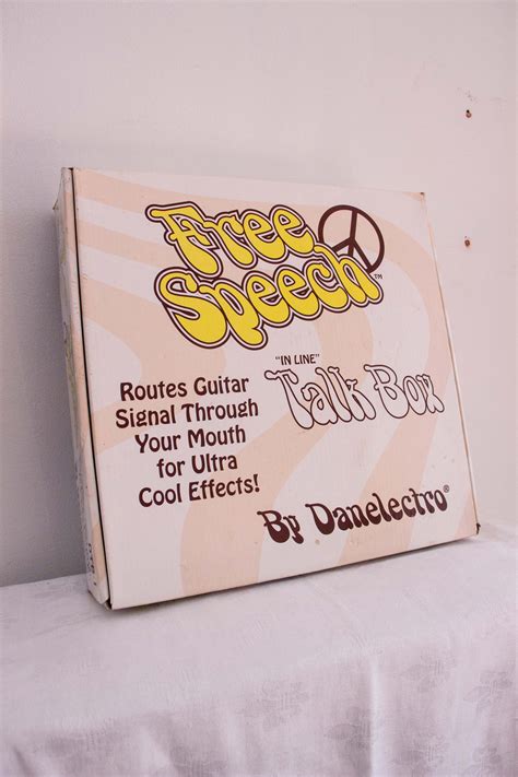 Danelectro Free Speech Talk Box Pedal – Topshelf Instruments