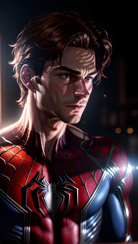 Peter Parker in Spider-Man suit by VeesyrsFantasy-AI on DeviantArt