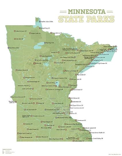 Minnesota State Parks Map - Map Of The World