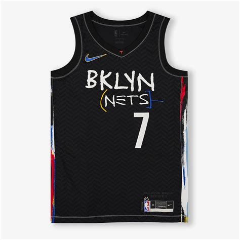 Kevin Durant Brooklyn Nets 20/21 City Edition Authentic Jersey - Rare ...