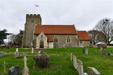 Layer de la Haye, St. John the Baptist's... © Michael Garlick cc-by-sa/2.0 :: Geograph Britain ...