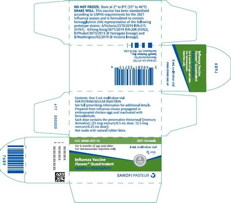 Fluzone Quadrivalent Southern Hemisphere. - FDA prescribing information ...