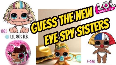 NEW! Series 4 LOL Dolls GAME! LOL Surprise Series 4 Lil Sisters Eye Spy ...