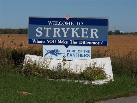 OH Stryker - Entrance | Entrance to Stryker, Ohio. | Flickr