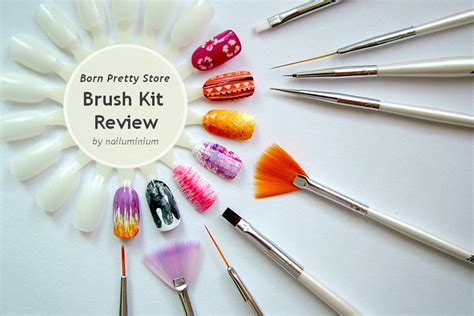 Nailuminium: BP Store Review: Nail Art Wheel & Brushes