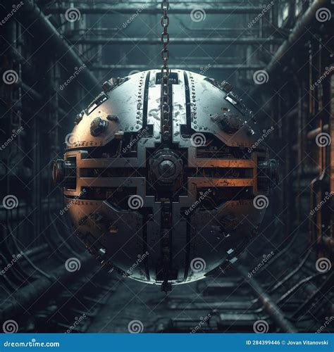 Borg Sphere in Space, Cinematic, Minimal, Industrial, Stock ...