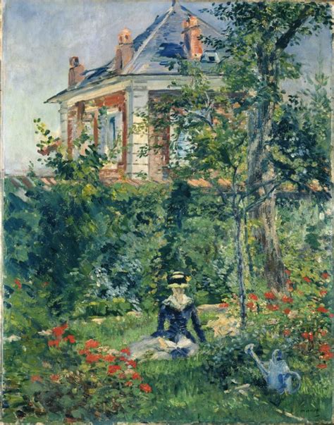 2_edouard_manet_un_coin_du_jardin_de_bellevue | Paris Diary by Laure