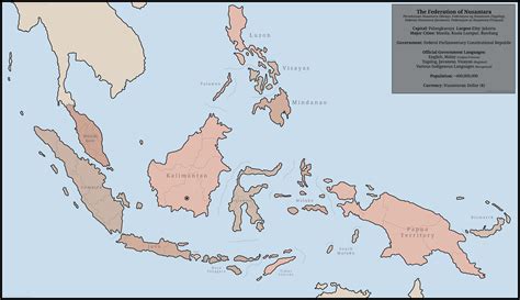 The Federation of Nusantara : r/imaginarymaps