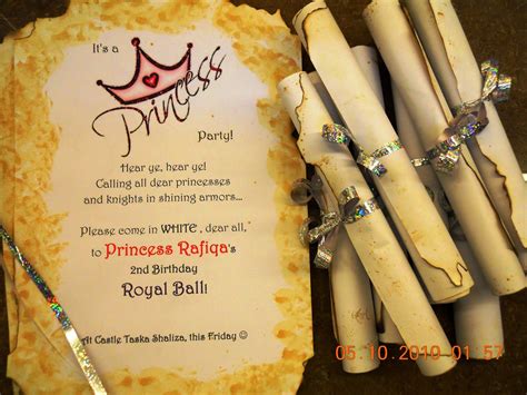 Royal Ball Invitation Wording