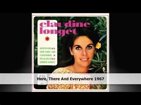 Claudine Longet Here, there and everywhere - YouTube | Youtube, Hello ...