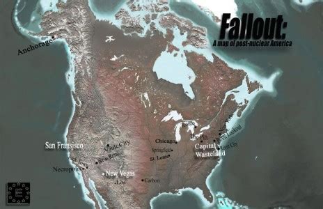 Fallout 1 world map - osijeans