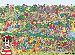 Where's Wally Unfriendly Giants 1000 piece puzzle | Wheres wally ...