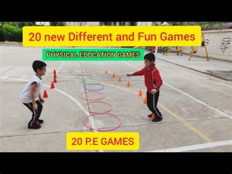 20 new different and Fun games | 20 Pe games | physical education games | 20 educaçãofisica - Uohere