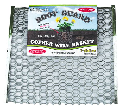 12 QTY Digger's RootGuardTM 1 Gallon Heavy Duty Gopher Wire Baskets – Engine 109 The Bulk Depot