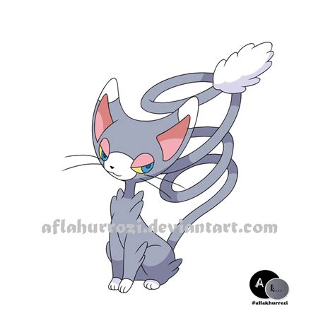 Pokemon Glameow by aflakhurrozi on DeviantArt