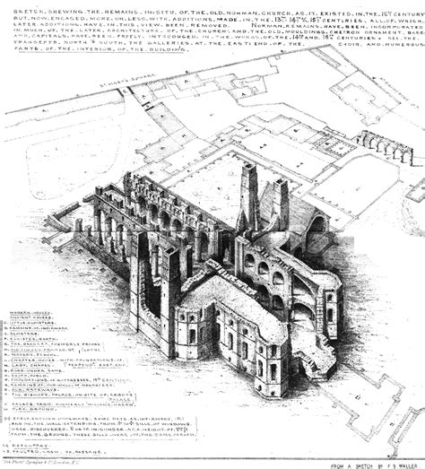 Medieval Gloucester Cathedral - Plans and Drawings