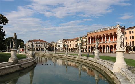 Padova, Italy, water, houses, Italy, Padova, sculptures, HD wallpaper ...