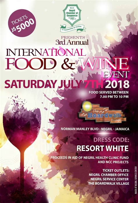 Food & Wine Festival - Negril Chamber of Commerce