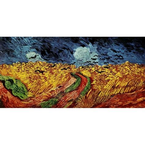 Wheatfield with Crows 1890 Poster Print by Vincent Van Gogh - Walmart.com - Walmart.com