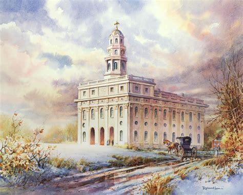 Nauvoo Temple – Giclee Print – Roland Lee