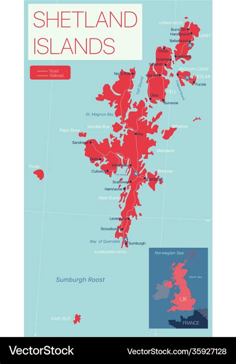 Fair Isle Scotland Map