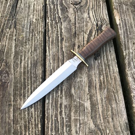 Stiletto dagger by me! : r/knifemaking