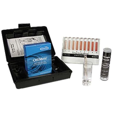 Chemetrics K-1420 Colorimetric Ammonia/Nitrogen Test Kit from Cole-Parmer