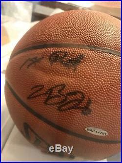 LeBron James Signed Auto Autograph 2003 Rookie Basketball Inscribed UDA ...