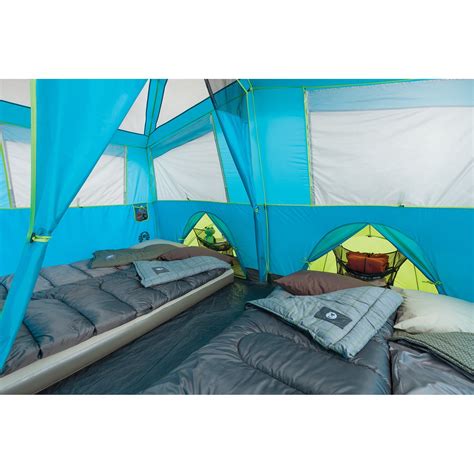 Coleman 6-Person Tenaya Lake Fast Pitch Cabin Camping Tent with Cabinets - Walmart.com | Cool ...