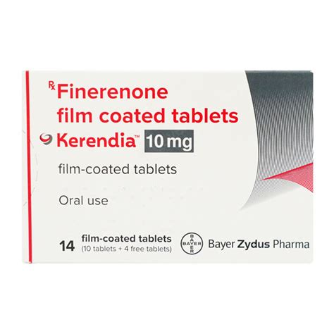 Buy KERENDIA 10 Tablet 14's Online at Upto 20% OFF | Netmeds