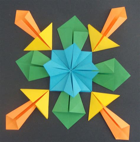Art. Paper. Scissors. Glue!: Symmetrical Origami