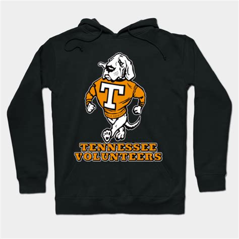 Vintage Tennessee Vols Mascot logo - Tennessee - Hoodie | TeePublic