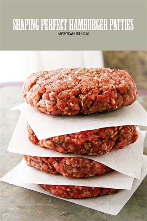 Shaping Perfect Hamburger Patties | Recipe Cart