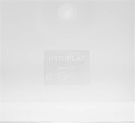 Hygiplas Square Food Storage Container Lid White - P_CF049 - Buy Online at Nisbets