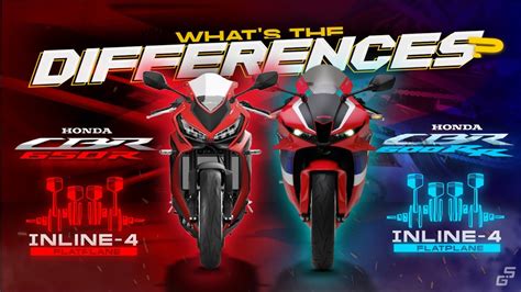 Honda CBR650R vs Honda CBR600RR ┃ The Extra "R" Made Big Differences ...