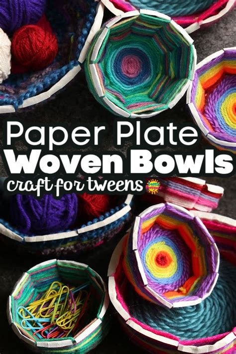 Paper Plate Bowl Weaving! | Scout