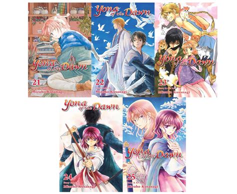 MANGA Yona of the Dawn 21-25 TP by Mizuho Kusanagi: New Trade Paperback | Lakeside Books