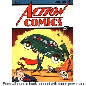 Rare copy of first Superman comic sells for $1m | Sat Universe - The ...