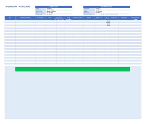 30 Free Inventory Spreadsheet Templates [Excel]