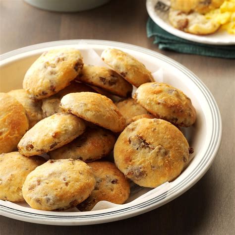 Handy Sausage Biscuits Recipe | Taste of Home