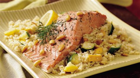 Salmon and Couscous Bake Recipe - Tablespoon.com