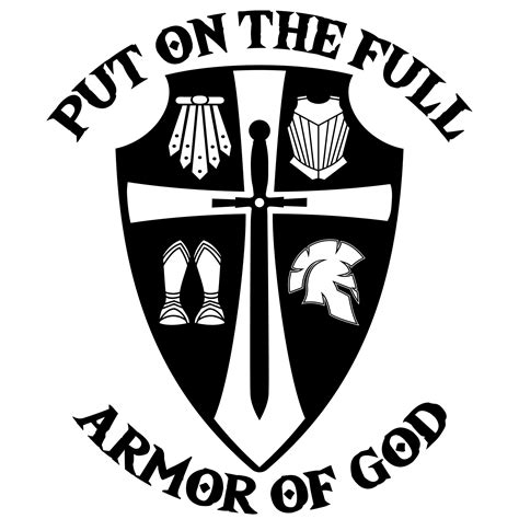 Armor of God Svg Armor of God Eps Armor of God Png Shield of Faith Svg ...