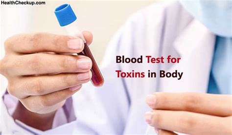 Blood Test for Toxins in Body | How to Test Toxins in the Body