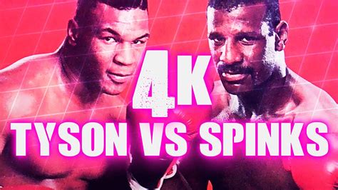 Mike Tyson vs Michael Spinks (Highlights) 4K - YouTube