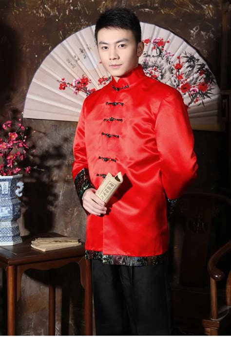 Aliexpress.com : Buy Traditional Chinese Clothing For Men Cheongsam Top ...