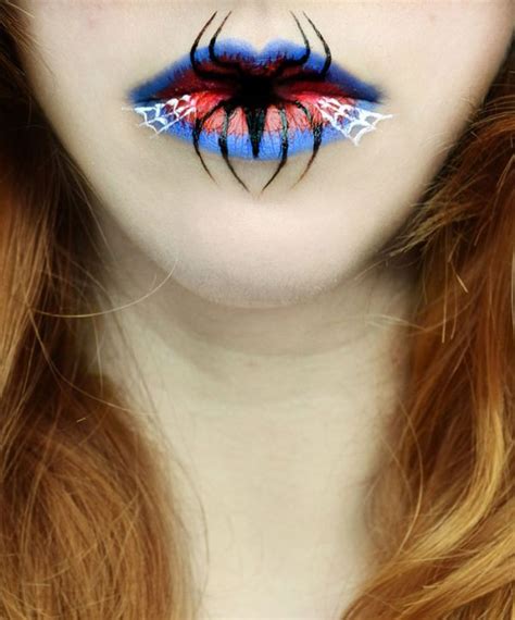 Kiss Like Halloween With These Lip Makeup Designs - Neatorama