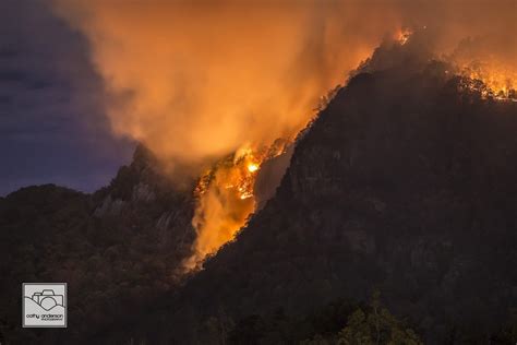 Evacuations continue for Party Rock Fire in North Carolina - Wildfire Today