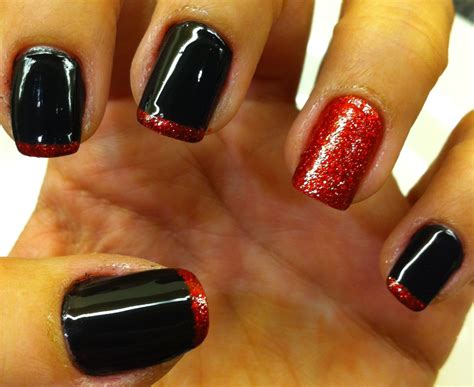 Red and Black Nails for You to Try - Pretty Designs
