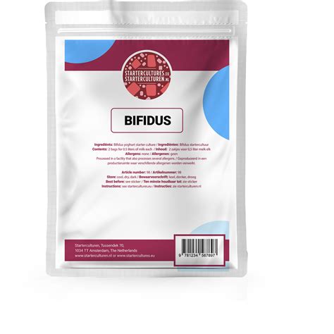 Bifidus yoghurt starter culture - Startercultures.eu