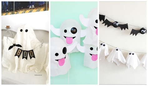 9 NOW Ideas for Ghoulish DIY Ghosts - Make and Takes